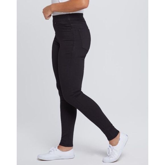 SEVEN7 Charcoal Grey Elevated Leggings Size XL - Picture 2 of 15